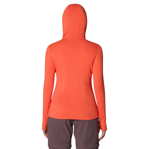 Crater Lake Long Sleeve Hooded Shirt - Women's