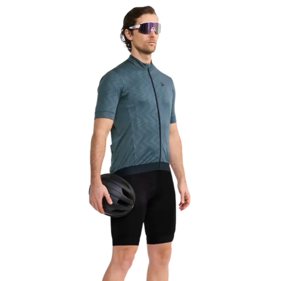 Maillot Vélo Manches Courtes Core Essence Regular Fit - Homme