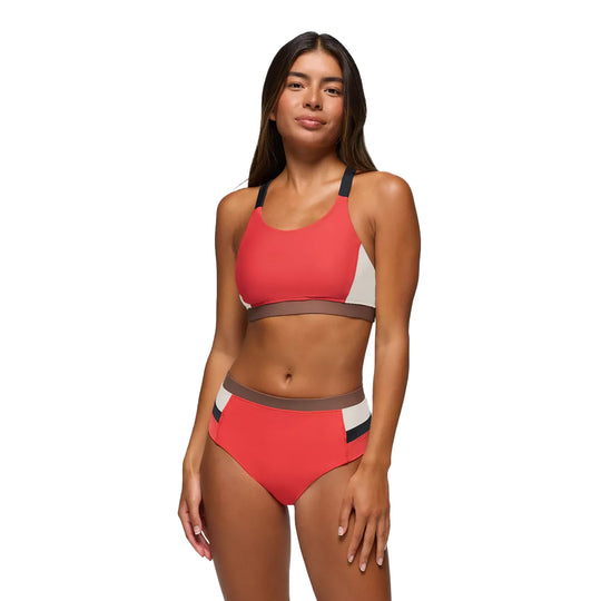 Bas de maillot taille haute Baja Bound - Femme