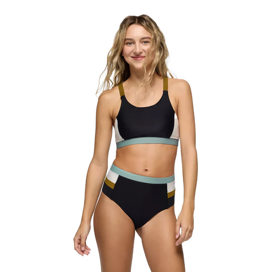 Bas de maillot taille haute Baja Bound - Femme