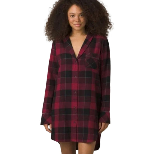 Frosty Flake Night Long Sleeve Shirt - Women