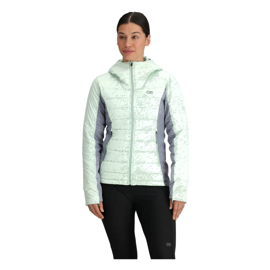 Manteau Shadow Insulated Hoodie II Femme - Fresh Mint/Slate