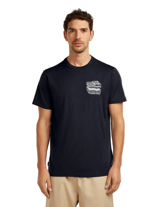 T-shirt Manches Courtes Merino 150 Tech Lite Evolving Layers - Homme