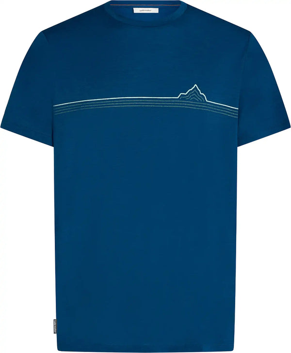 Men's Merino 150 Tech Lite Ridge Lines Short Sleeve T-Shirt