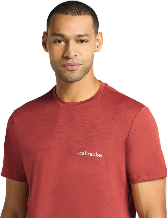T-shirt Manches Courtes Merino 150 Tech Lite IB Wordmark - Homme