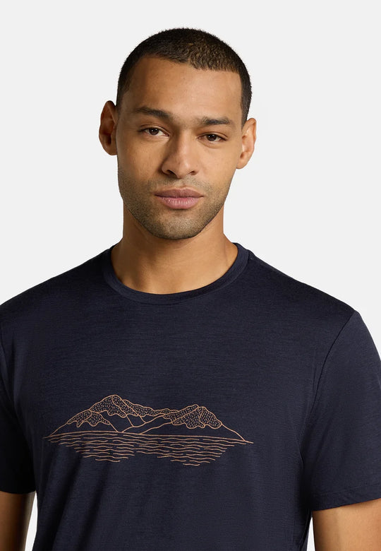 Men's Merino 150 Tech Lite Pukaki Reflections Short Sleeve T-Shirt