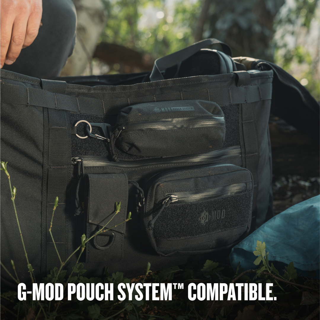 Sac Fourre Tout Mission Tote 45L. Black, vue détail