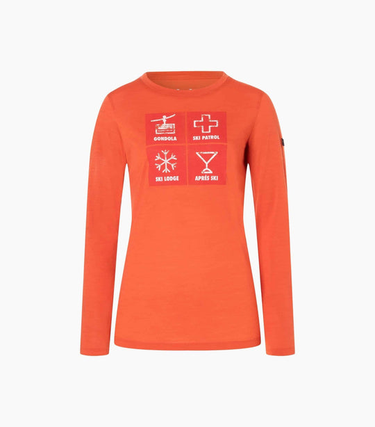 Chandail Swiss Lodge LS - Femme