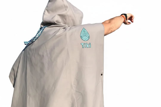 Serviette poncho en microfibre TIKI