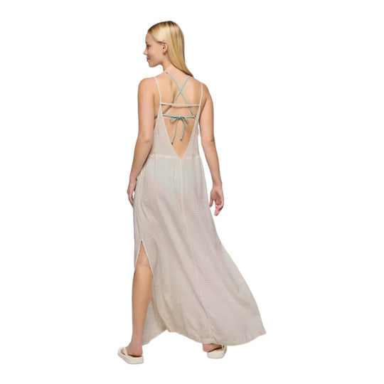 Robe maxi col V Fernie - Femme