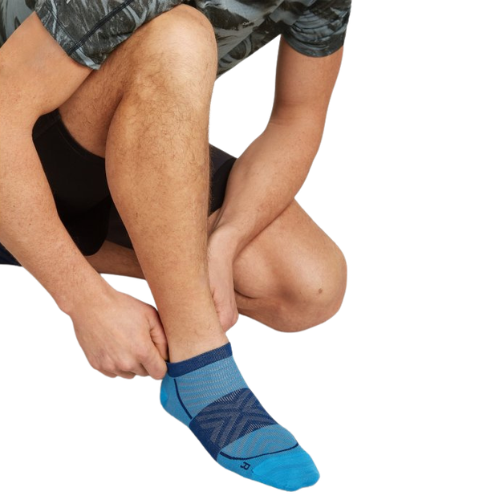 Bas Merino Run+ Ultra GRA - Homme