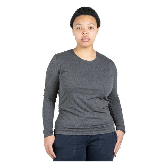 Chandail manches longues Wicking Dark Grey Melange