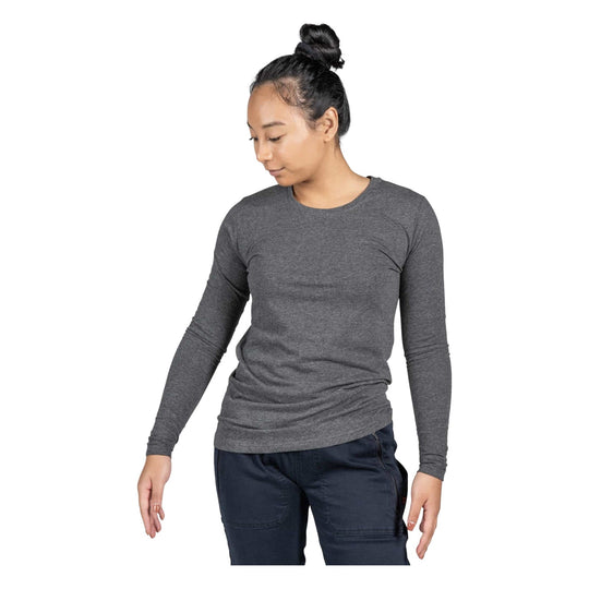 Chandail manches longues Wicking Dark Grey Melange 2