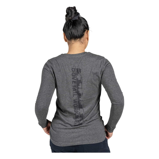 Chandail manches longues Wicking Dark Grey Melange 3