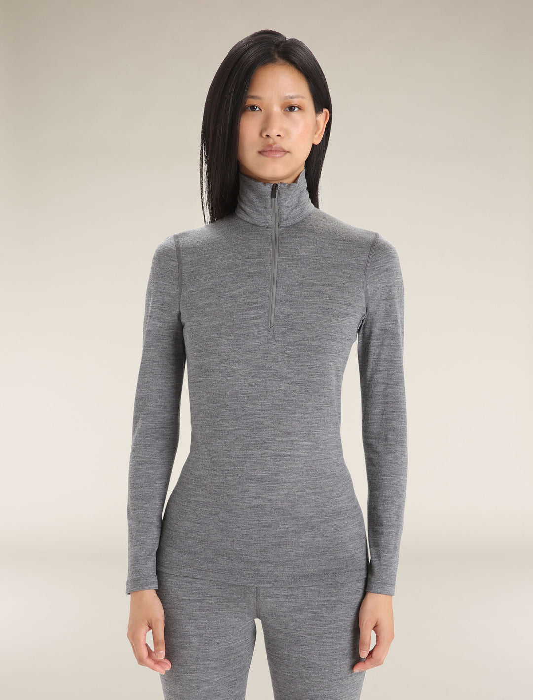Chandail à manches longues 200 Oasis Half Zip - Femme