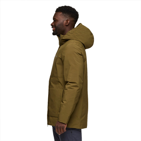 Parka en duvet Calidez - Homme - Live Oak, profil