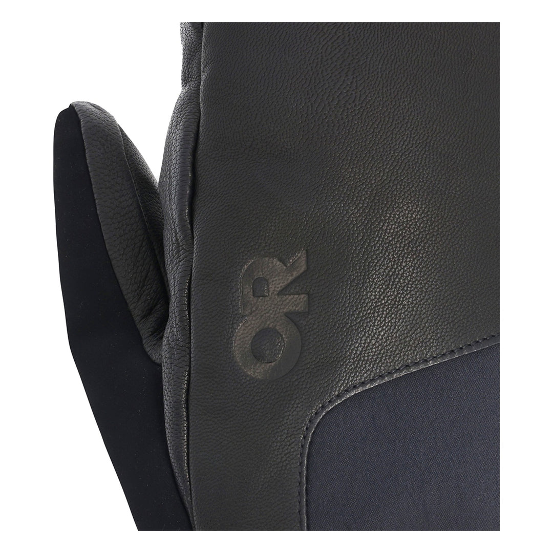 Mitaines tactiles Carbide - Black - paume