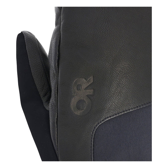 Mitaines tactiles Carbide - Black - paume