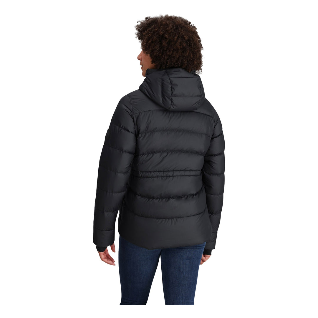 Manteau Coldfront Down Hoodie Femme - Solid Black