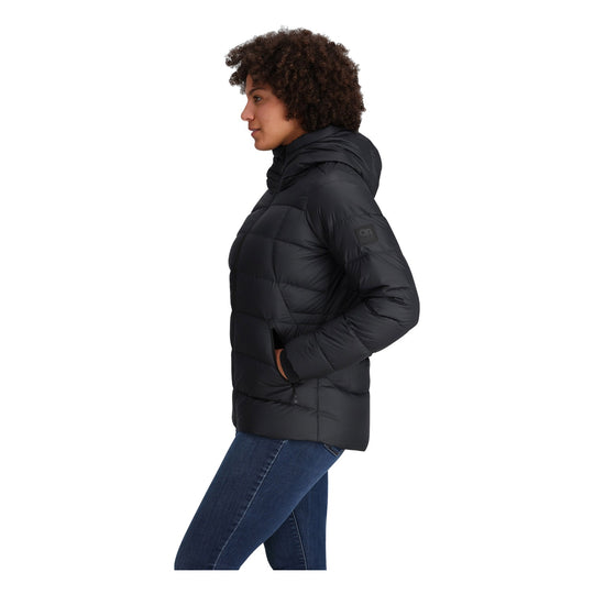 Manteau Coldfront Down Hoodie Femme - Solid Black