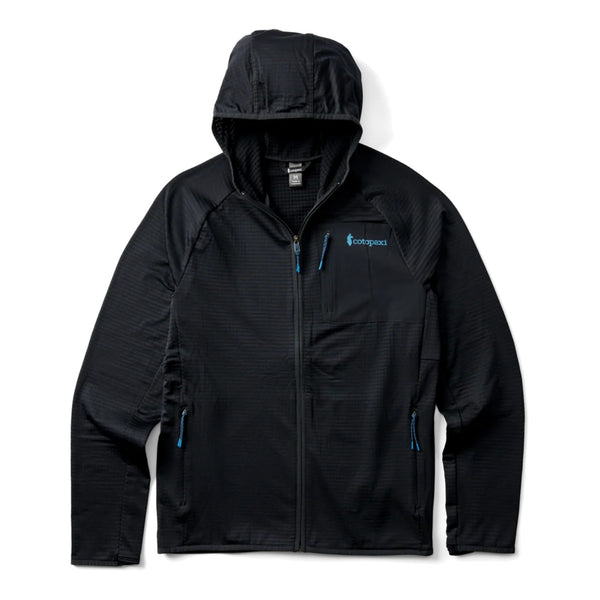 Manteau en polaire à capuchon pleine fermeture éclair Otero - Homme