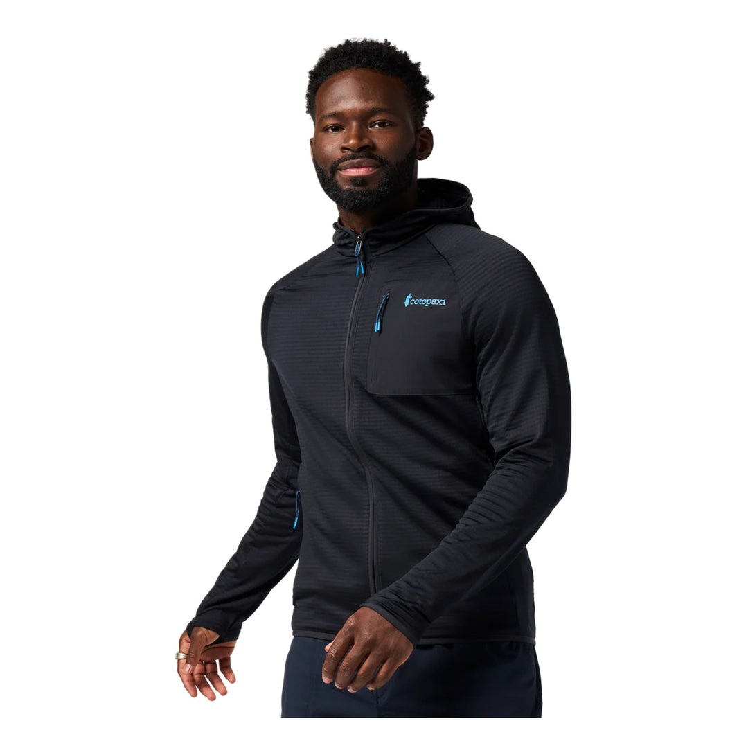 Manteau polaire a capuchon Otero Cotopaxi homme - Cotopaxi Black - porte