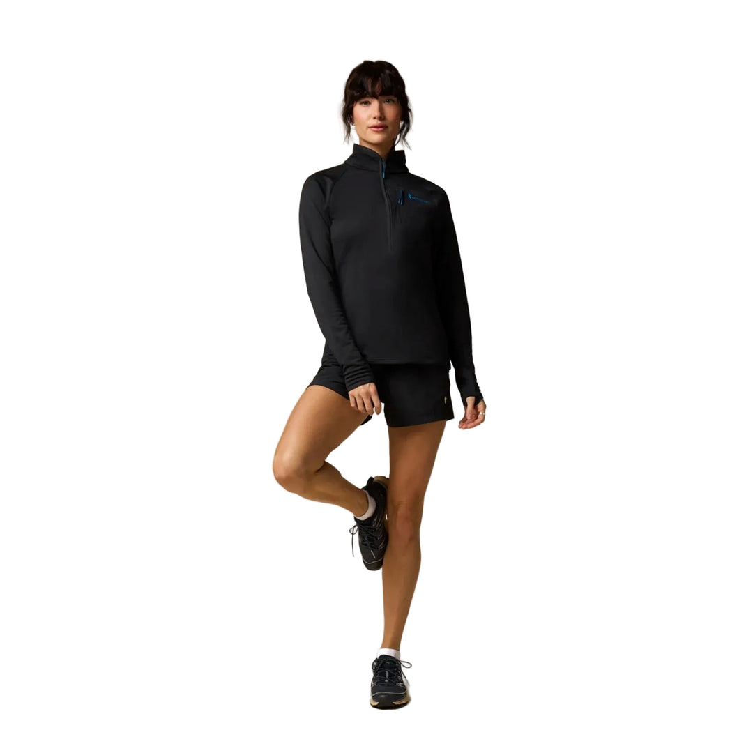 Chandail polaire Otero demi-zip - Femme - Black