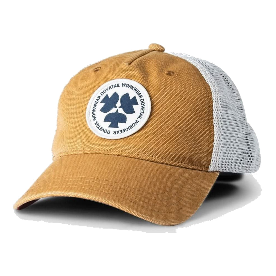 Casquette de camionneur Richardson Dovetail Workwear femme Saddle Brown