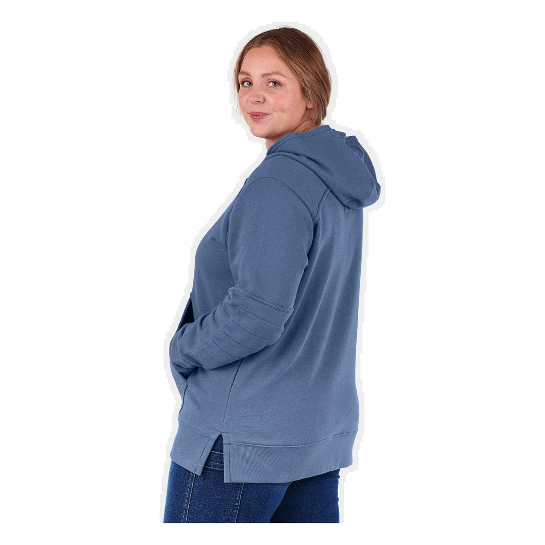 Chandail a capuchon Early Bird Steel Blue 2