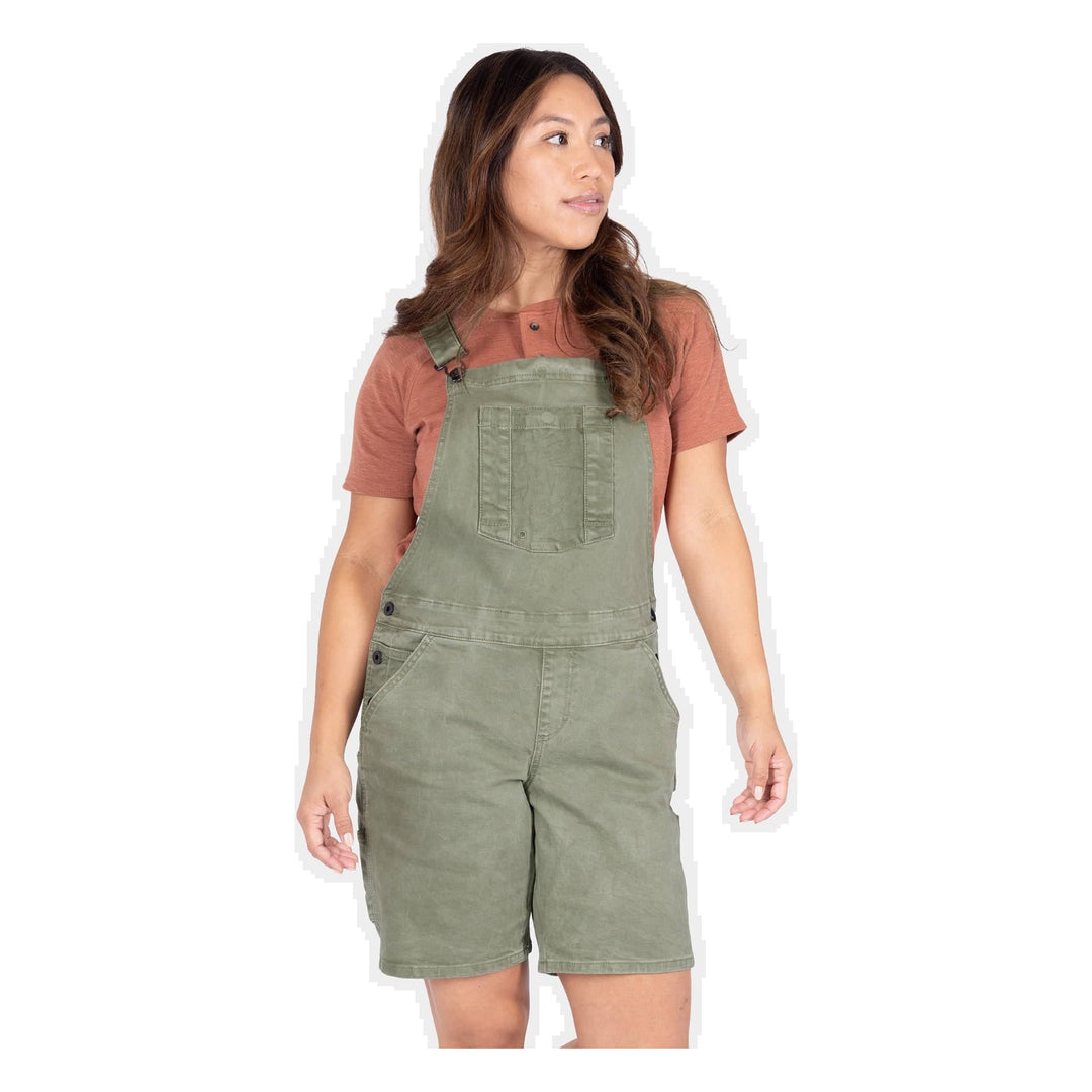 Salopette courte Utility Light Kelp Green