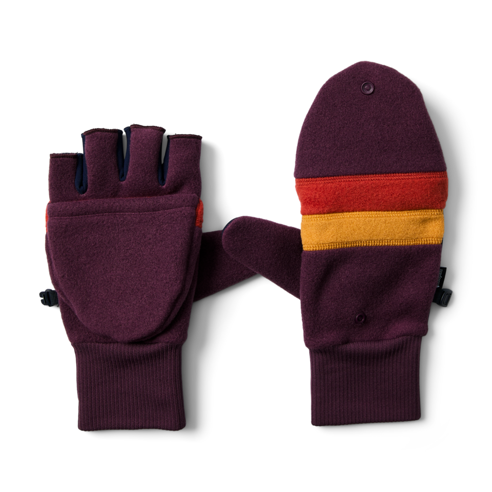 Gant Teca Fleece Glitten Acai, vue de face