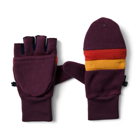 Gant Teca Fleece Glitten Acai, vue de face