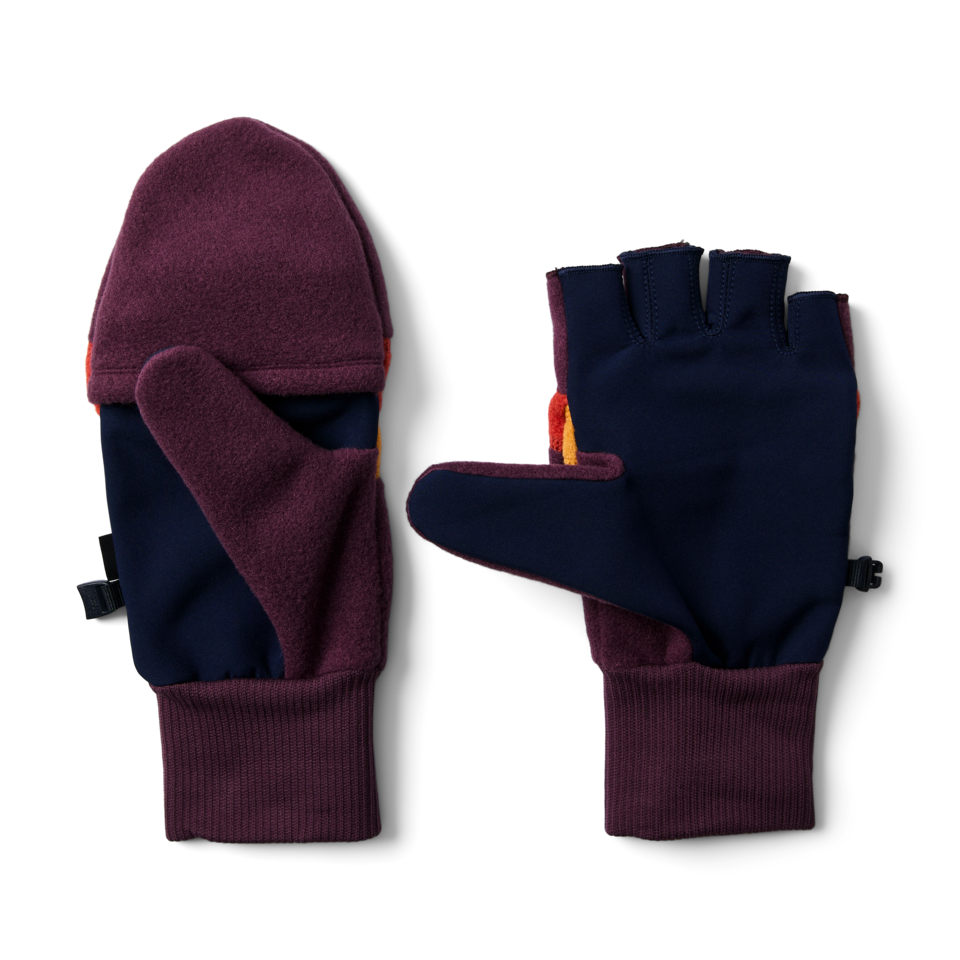 Gant Teca Fleece Glitten Acai, vue de dos