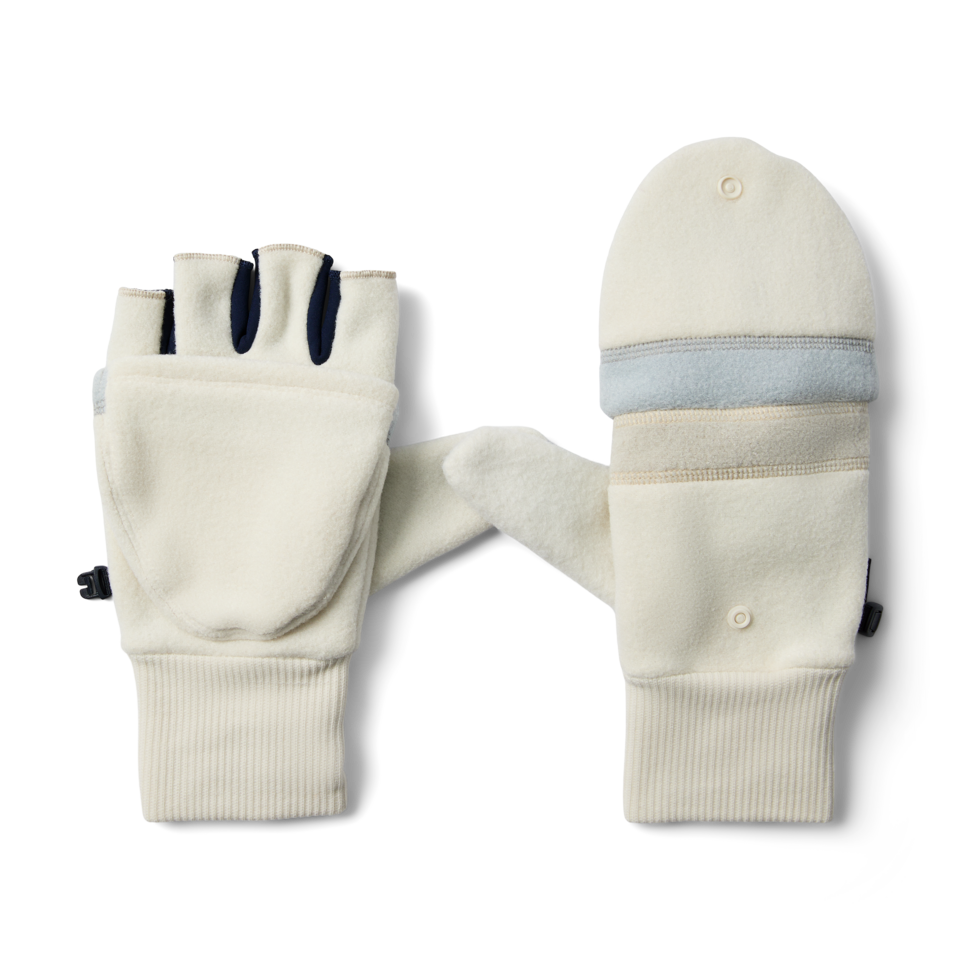 Gant Teca Fleece Glitten Chalk, vue de face