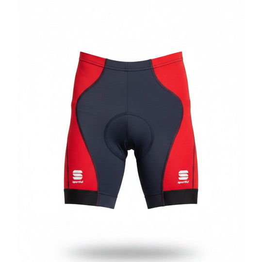 Cuissard Sportful Giro Sol 18 cm - Dark Grey/Red