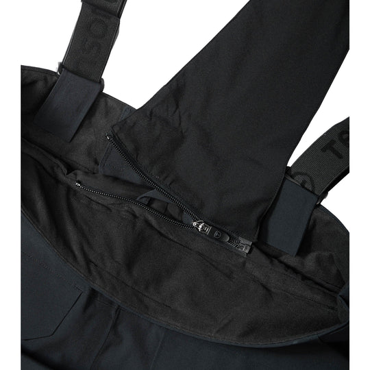 Salopettes Tenson Prime - Homme, détail taille et bretelles