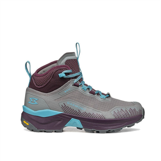 Chaussures 9.81 Engage Mid GTX - Femme - december grey/milky blue