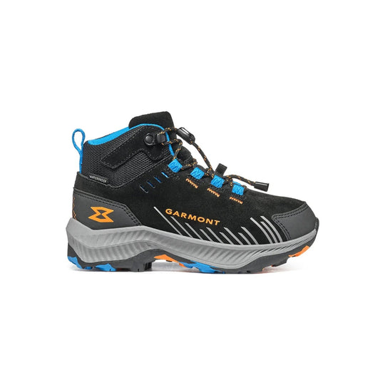 Chaussures 9.81 Kids Pulse Trek WP - Junior - black/shock blue