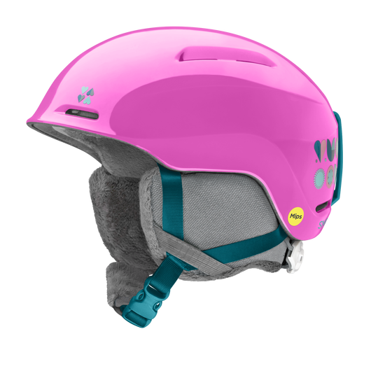 Glide Junior MIPS Vivid Pink (VVD PNK H)