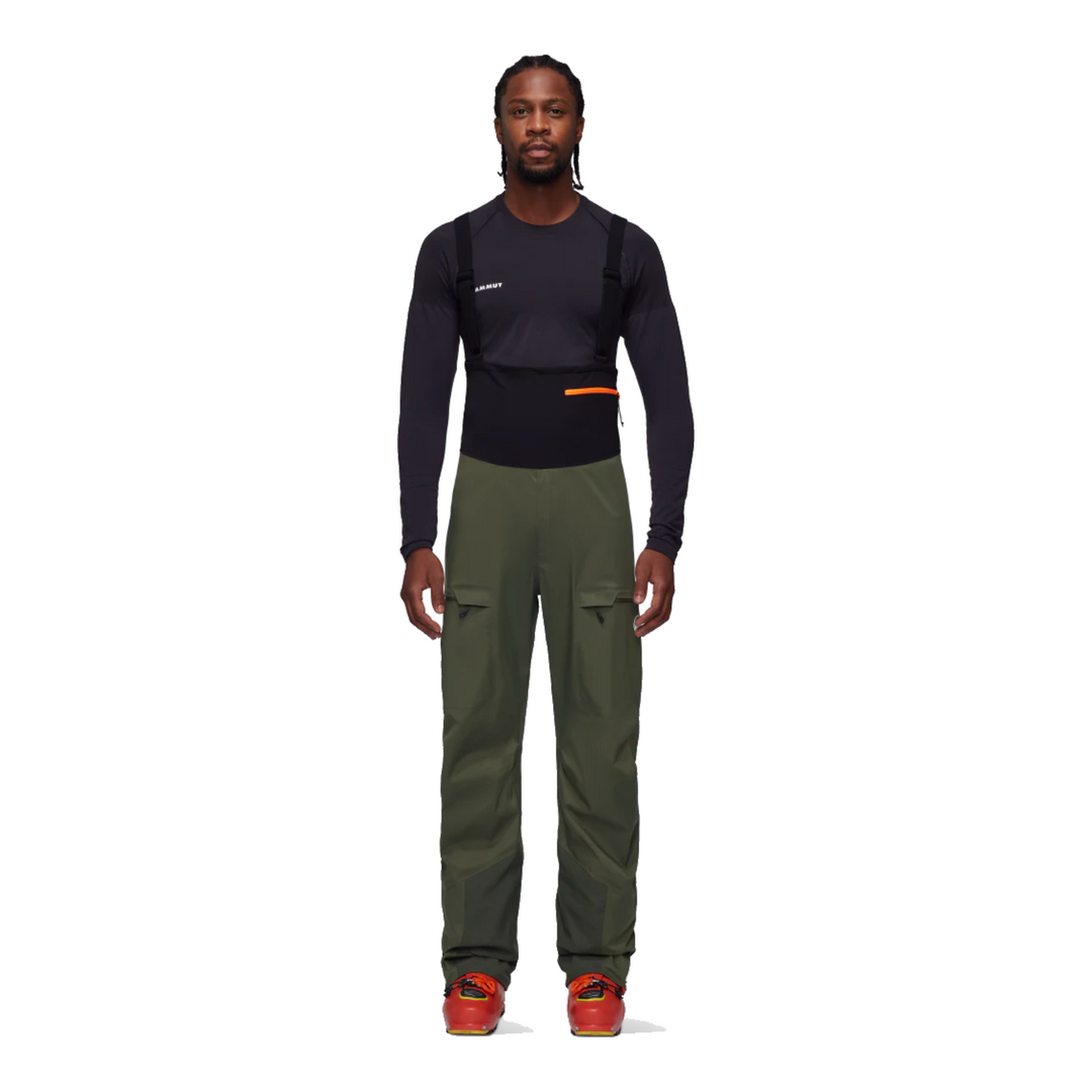 Pantalon coquille Haldigrat HS Bib - Homme - Dark Marsh