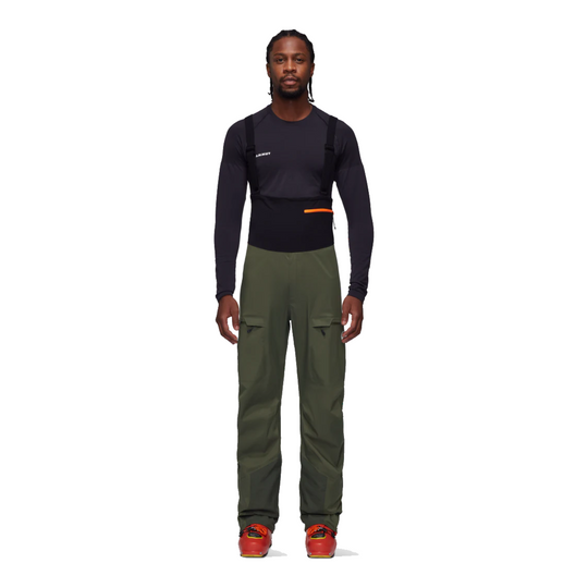 Pantalon coquille Haldigrat HS Bib - Homme - Dark Marsh