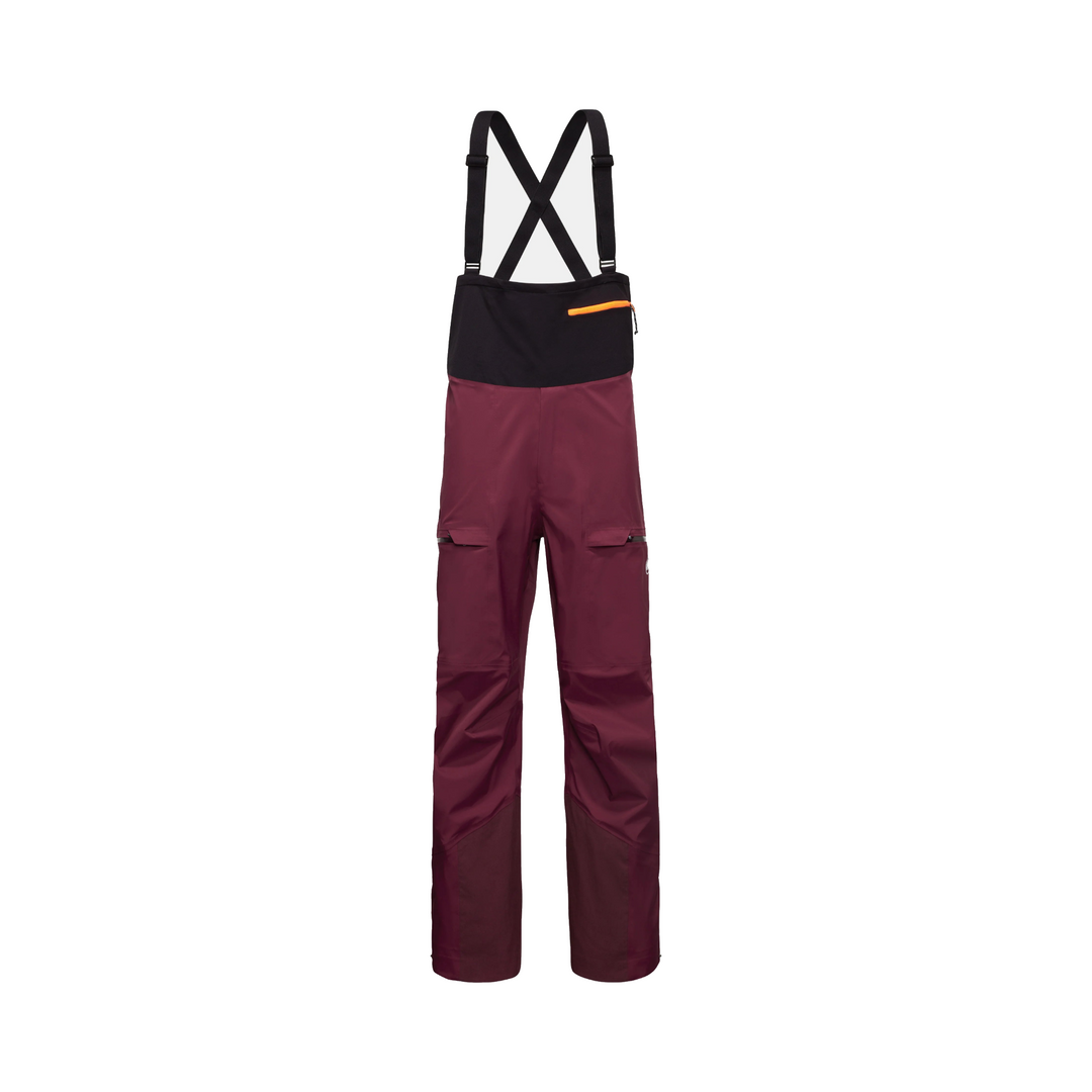 Pantalon coquille Haldigrat HS Bib - Homme - Vin