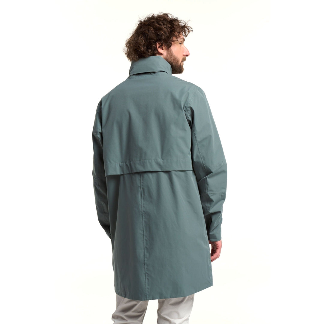 Manteau Tenson Cloudburst - Dark Green, vue arrière