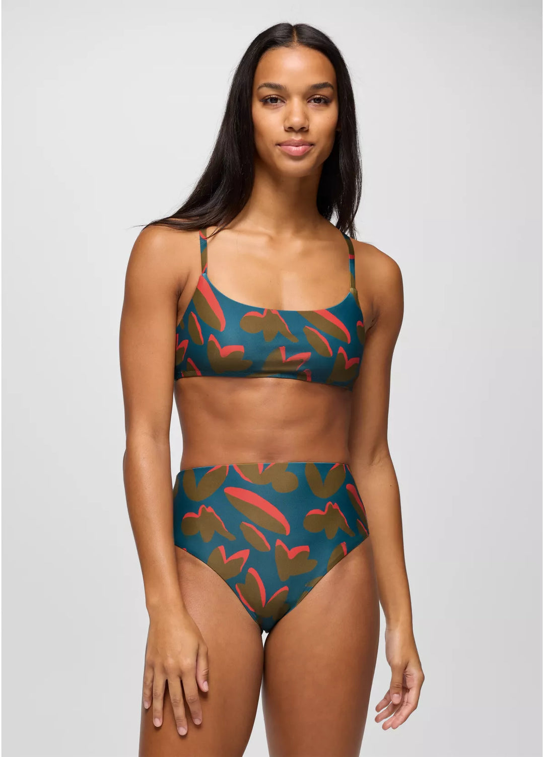 Bas de maillot taille haute Lahari - Femme