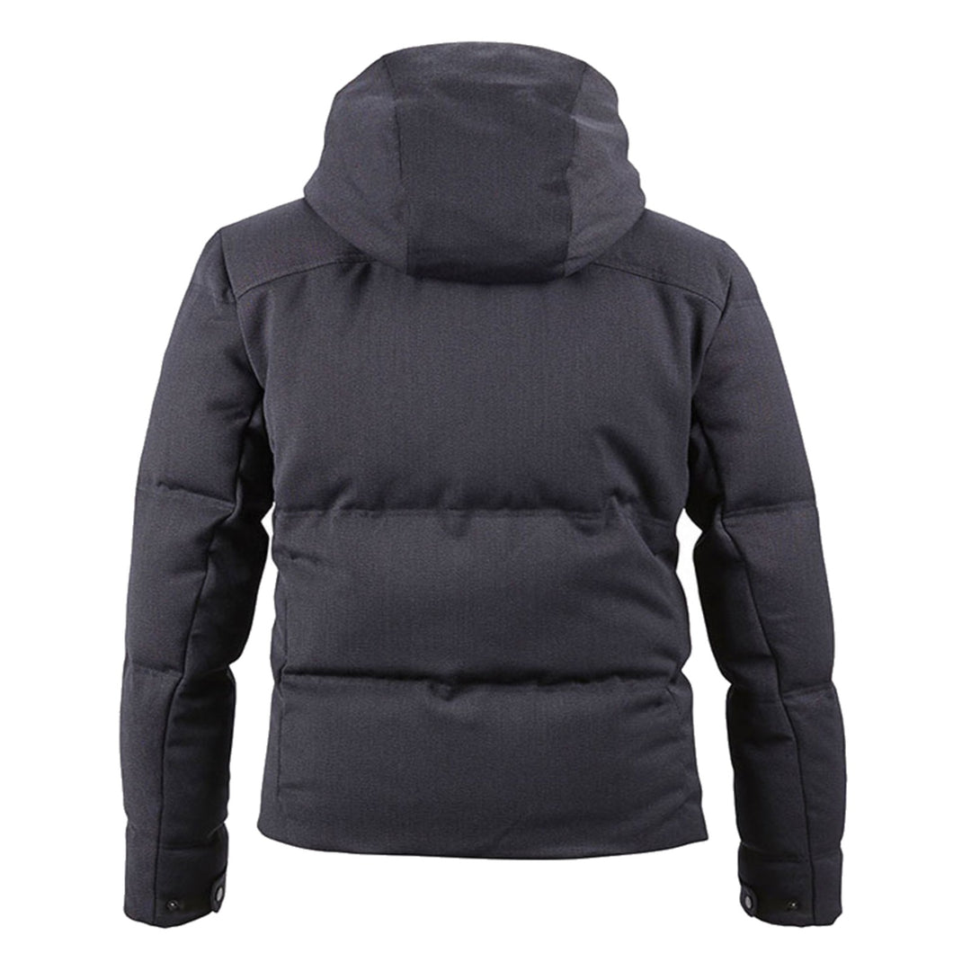 Manteau en duvet et laine High Twist Alchemy Equipment gris - vue arrière