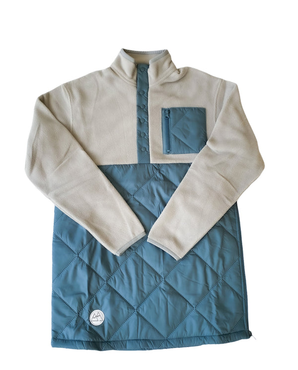 Cloud Half-Buttoned Sweater - Unisex