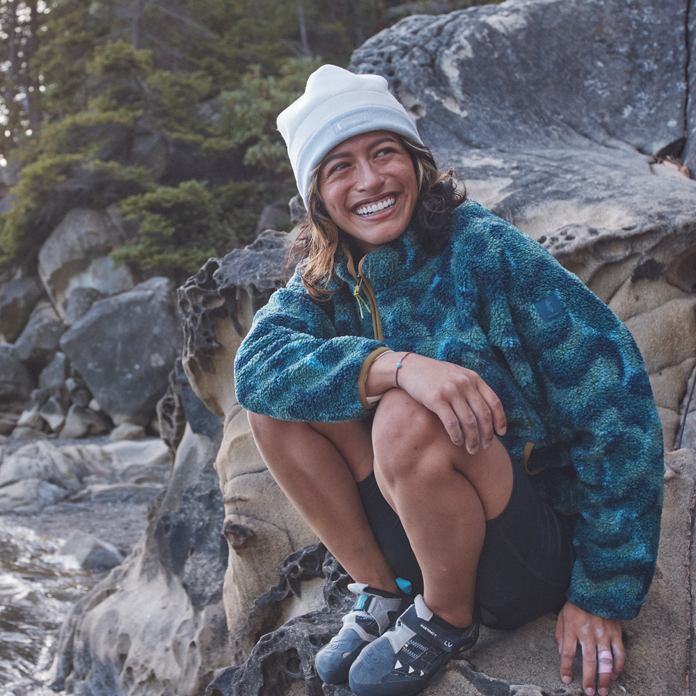 Tuque Teca Fleece, vue portee en contexte