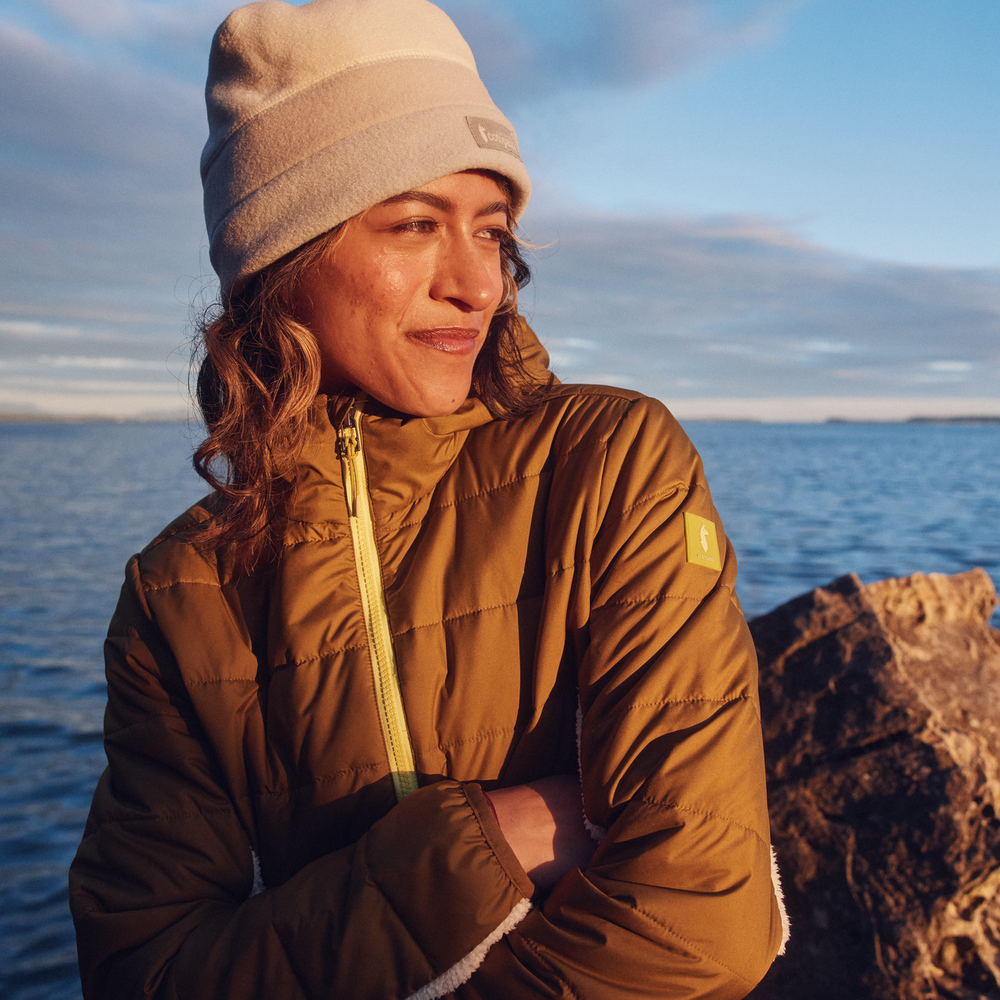 Tuque Teca Fleece, vue portee detail