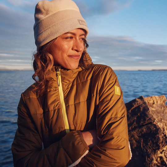 Tuque Teca Fleece, vue portee detail