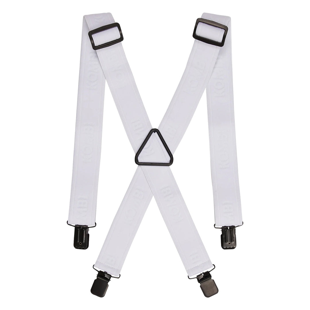 Bretelles Kombi Wide - Unisexe - Blanc